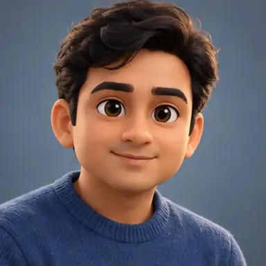 Three-dimensional clay-style character profile avatar with recognizable facial and hairstyle details.
