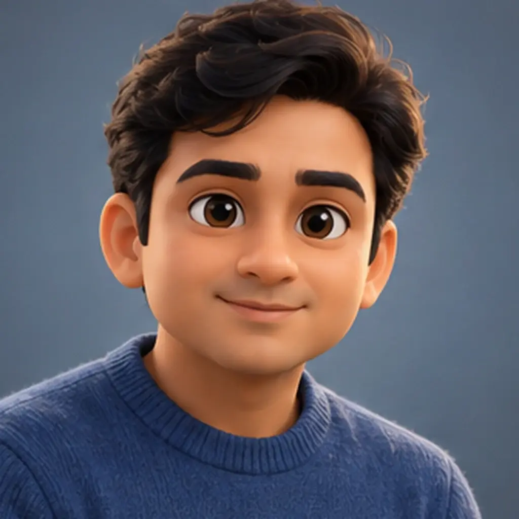 Three-dimensional clay-style character profile avatar with recognizable facial and hairstyle details.